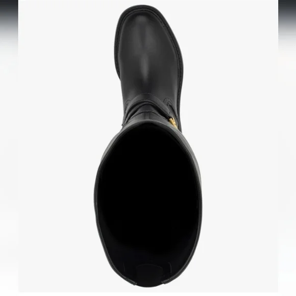 New w/Box Guess Jellio Vegan Leather 1/4 Zip Lug Sole Over The Knee Boots Size 7 - Picture 3 of 7